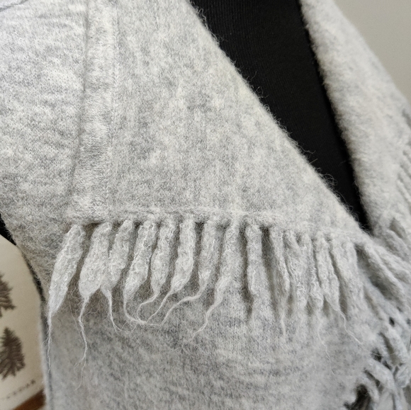 Wilfred Free Fringe Heather Grey Vest XXS - Picture 4 of 11